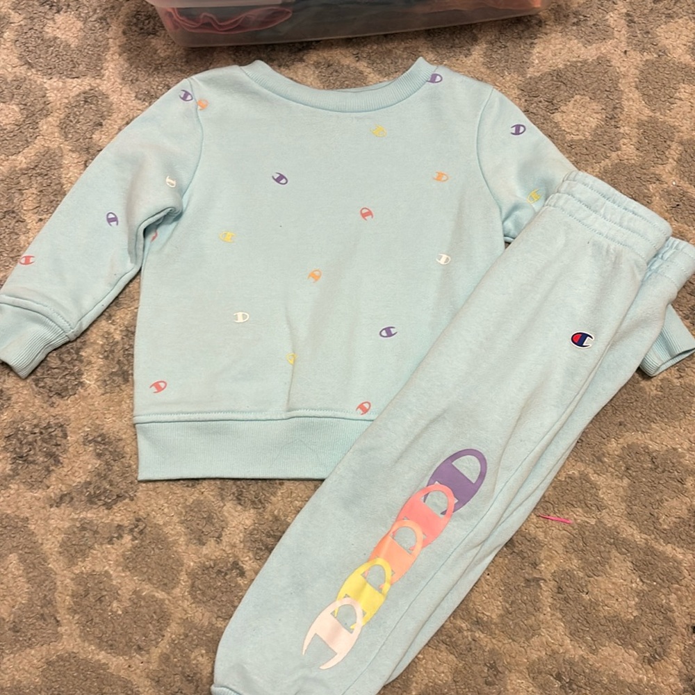 Champion toddler sweatsuit